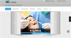 Desktop Screenshot of girottoclinica.pt